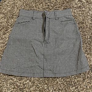Gingham Mini Skirt (Brandy Melville)